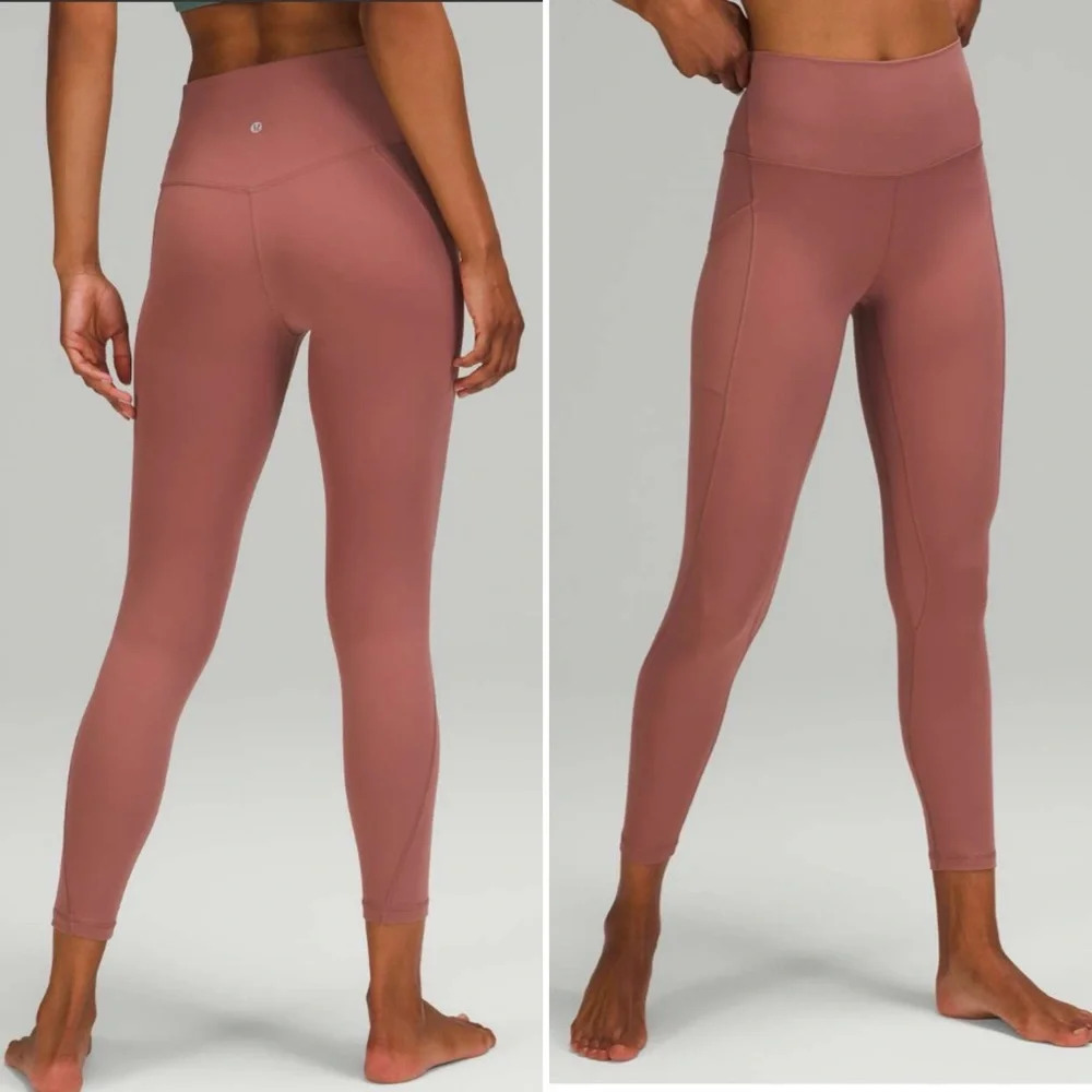 lululemon athletica High-Rise Leggings in Dusty Rose